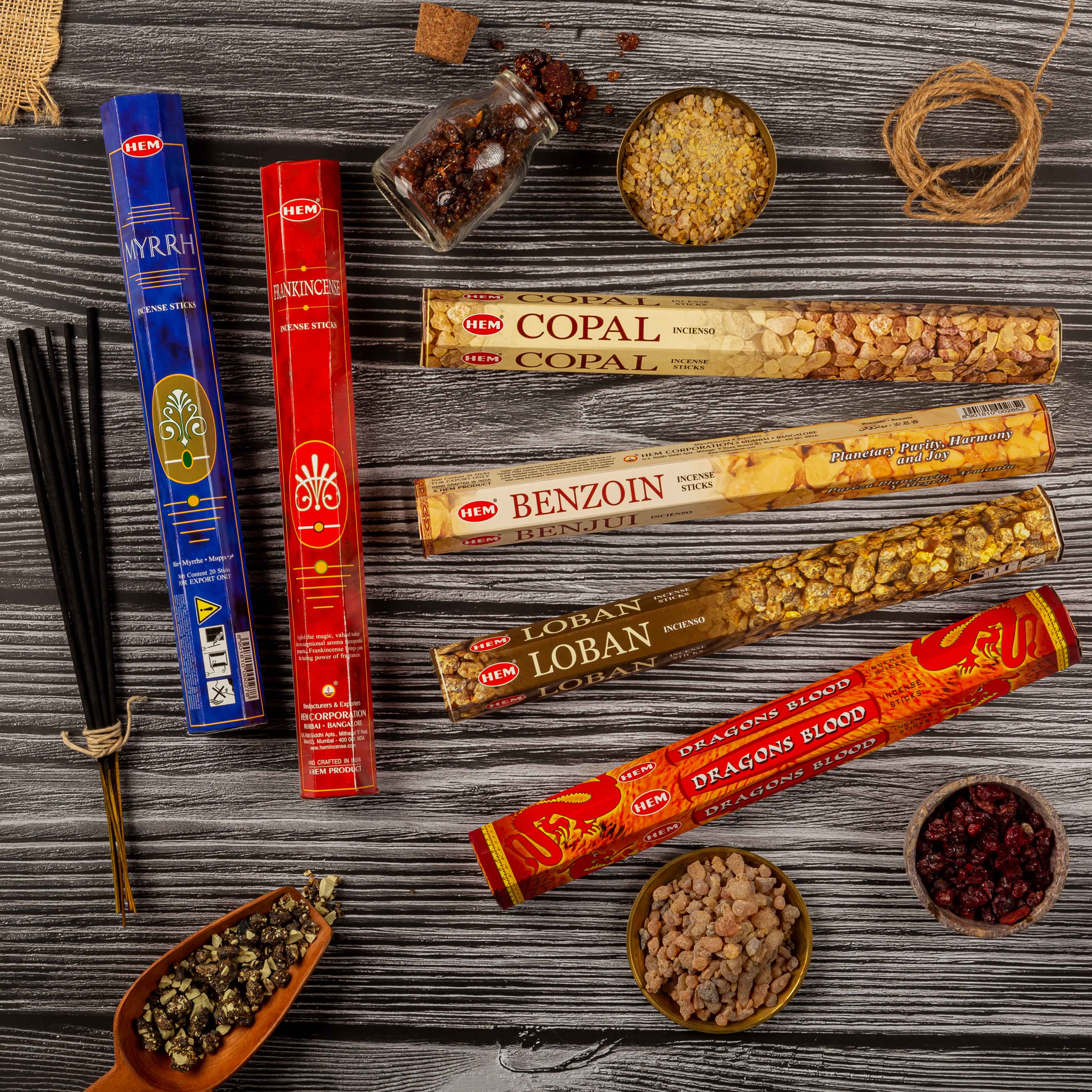 Resin collection Incense Sticks combo pack of